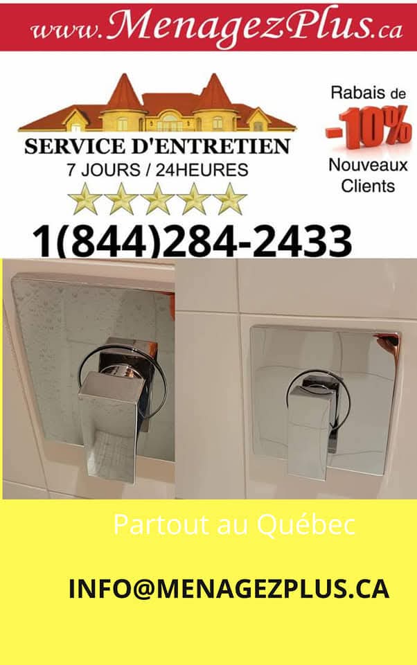 Nettoyage robinetterie - Avant et apr&egrave;s